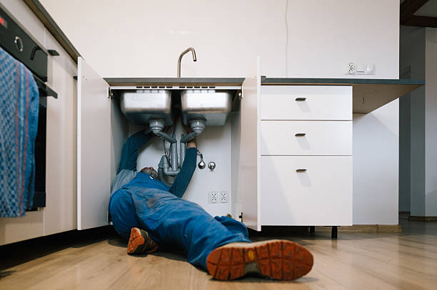 Professional Drain Cleaning technician working in Slate Hill, NY